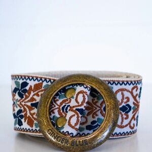 51" GBVVIVORY Vintage Belt